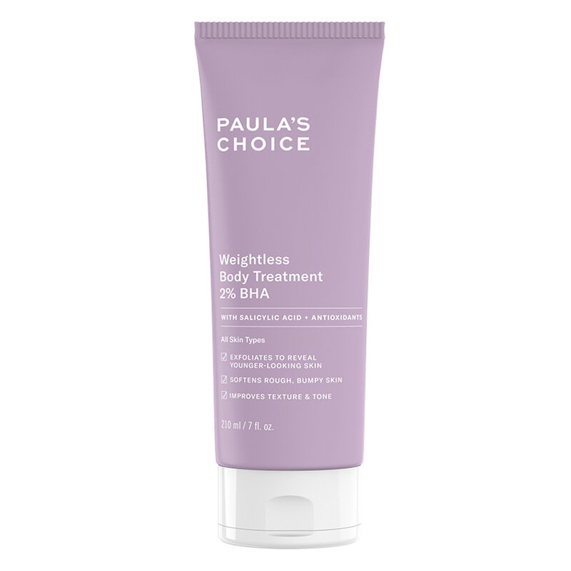 Kem Dưỡng Thể Paula's Choice Weightless Body Treatment 2% BHA Giảm Viêm Lỗ Chân Lông 210ml