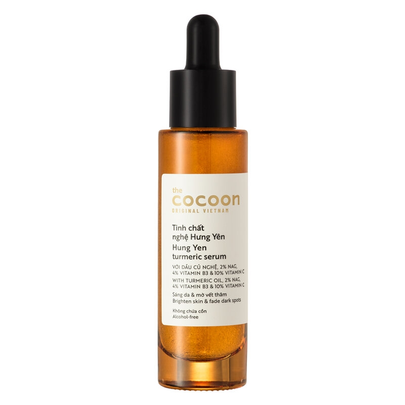 Tinh Chất Nghệ Hưng Yên Cocoon Turmeric Serum Sáng Da & Mờ Vết Thâm 30ml