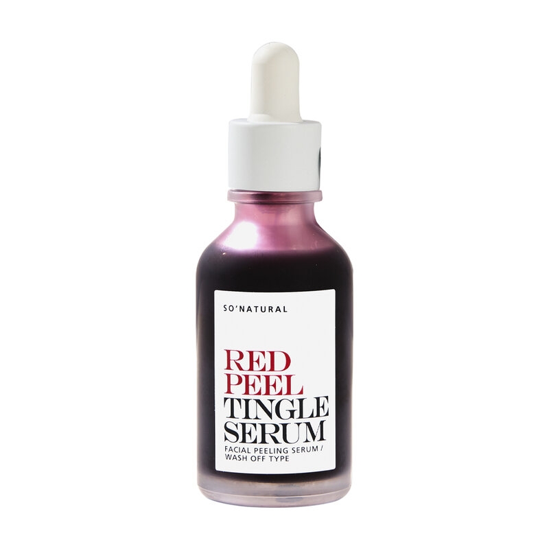Serum So'Natural Red Peel Tingle Serum Làm Giảm Mụn, Tái Tạo Làn Da 35ml