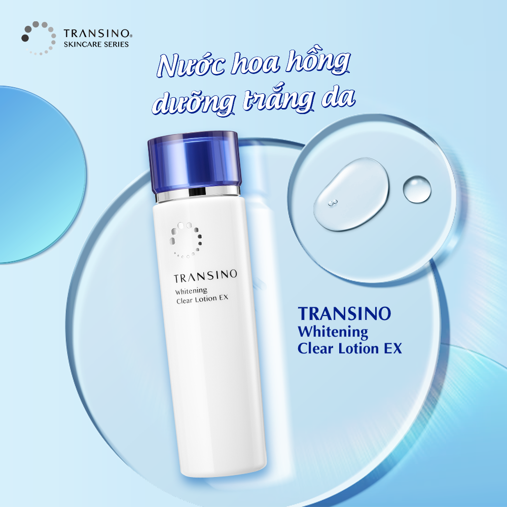Nước Hoa Hồng Dưỡng Trắng Da Transino Whitening Clear Lotion EX 150ml