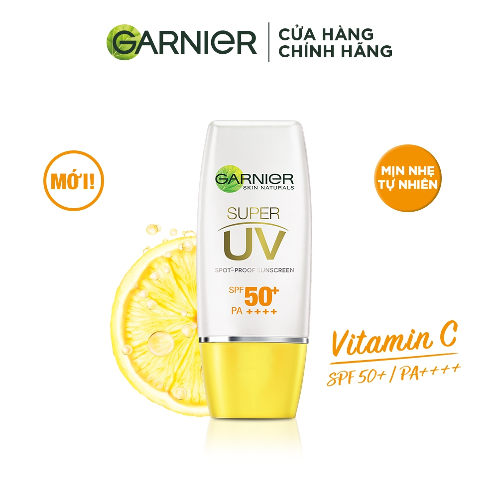 Kem Chống Nắng Garnier Light Complete Super UV Matte Làm Sáng Da SPF50+ PA+++ 30ml