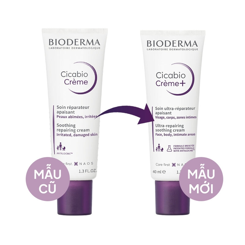 Kem Dưỡng Bioderma Cicabio Creme+ Phục Hồi Da Tổn Thương Và Ngừa Sẹo