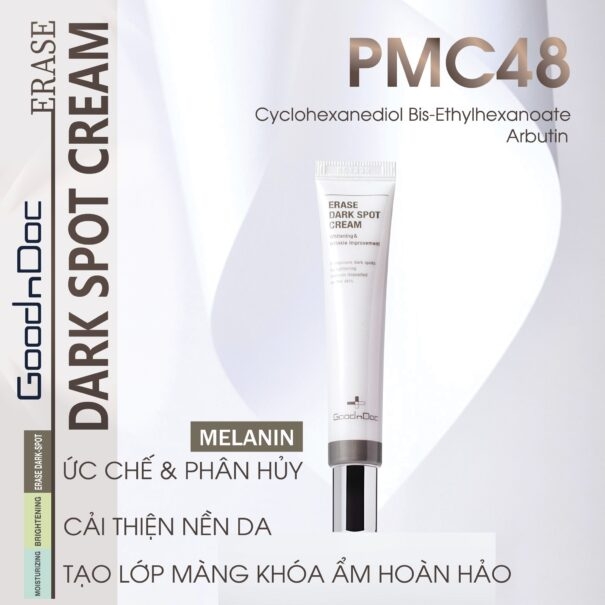 Kem Dưỡng Trắng GoodnDoc Erase Dark Spot Cream Làm Mờ Các Đốm Thâm, Vết Nám 20mlx2pcs