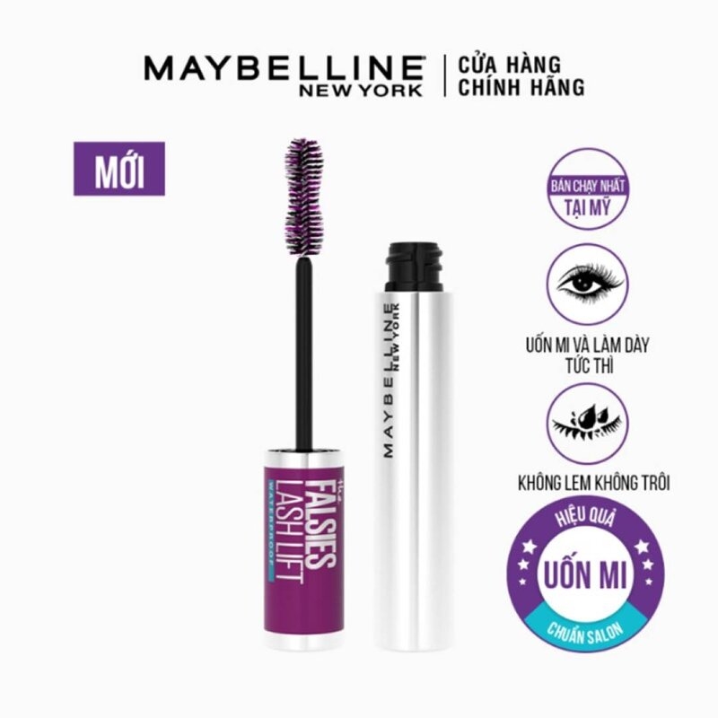 Mascara Maybelline Làm Cong Mi Falsies Lash Lift Mascara 8ml