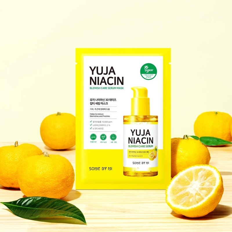 Mặt Nạ Some By Mi Yuja Niacin Blemish Care Serum Mask Dưỡng Sáng Da 25g