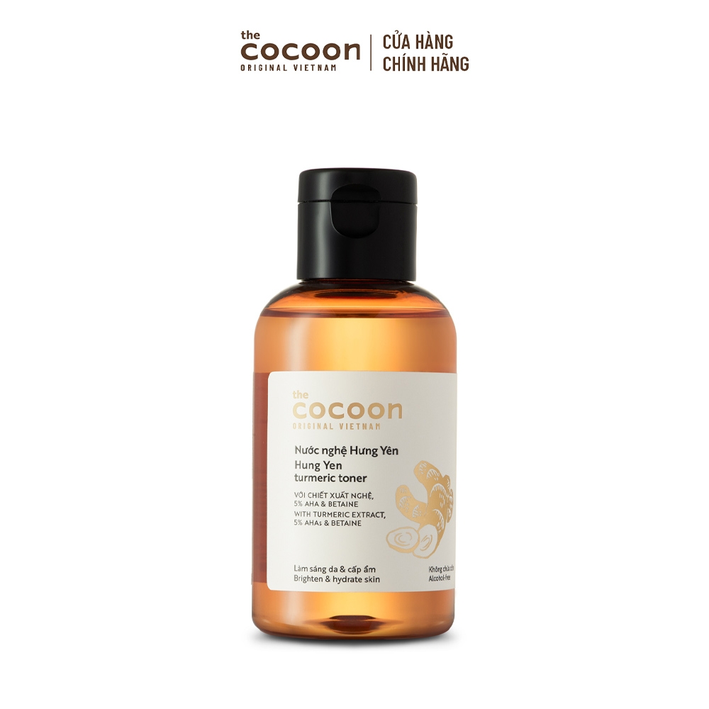 Nước Cân Bằng Nghệ Hưng Yên Cocoon Turmeric Toner 140ml