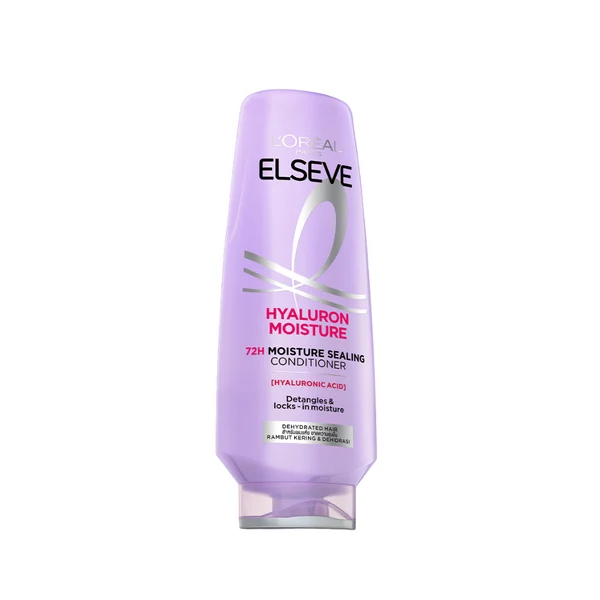 Dầu Xả L'Oreal Paris Eleve Hyaluron Moisture 72h Giúp Tóc Trông Bồng Bềnh Và Mềm Mượt 265ml