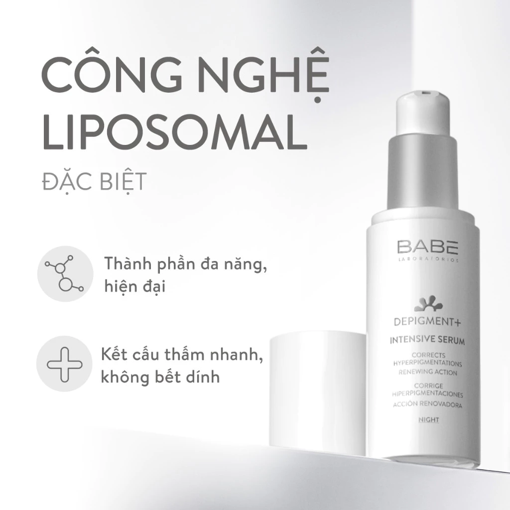 Tinh Chất Dưỡng Sáng Da Và Làm Mờ Vết Thâm Nám BABE Depigment+ Intensive Serum 30ml