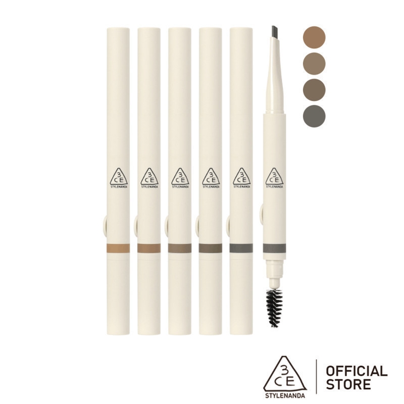 Bút Kẻ Mày Thiết Kế Dễ Sử Dụng 3CE Easy Brow ​Designing Pencil 0.13g