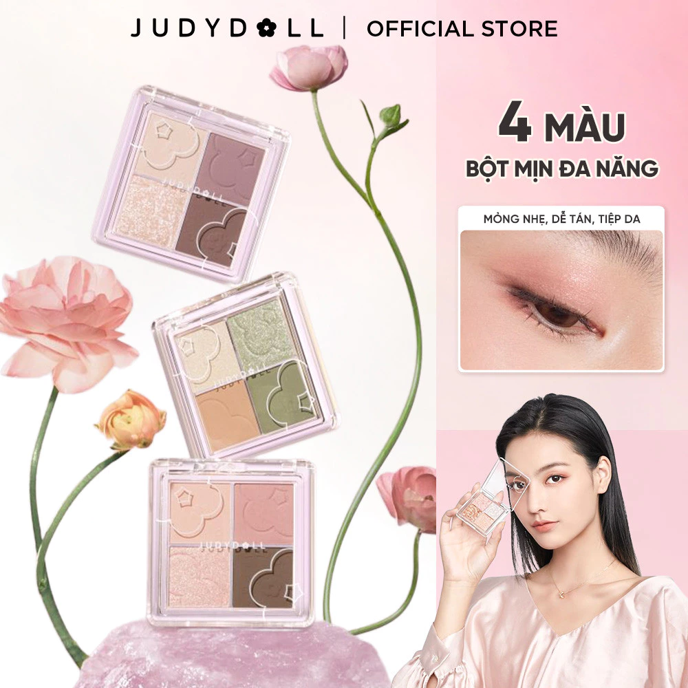 Phấn Mắt 4 Ô Judydoll 4 Shades Eyeshadow 5.3g