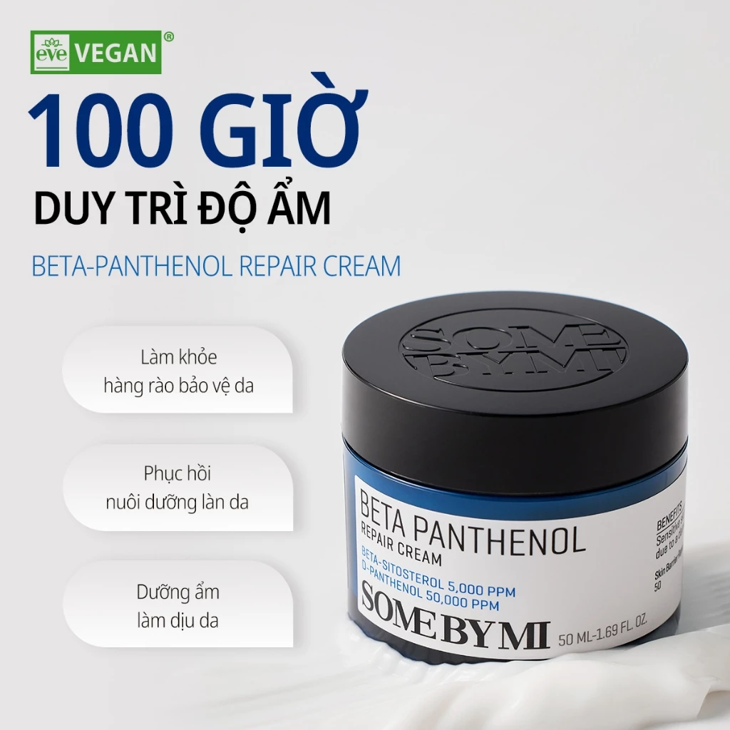 Kem Dưỡng Phục Hồi Some By Mi Beta Panthenol Repair Cream 50ml
