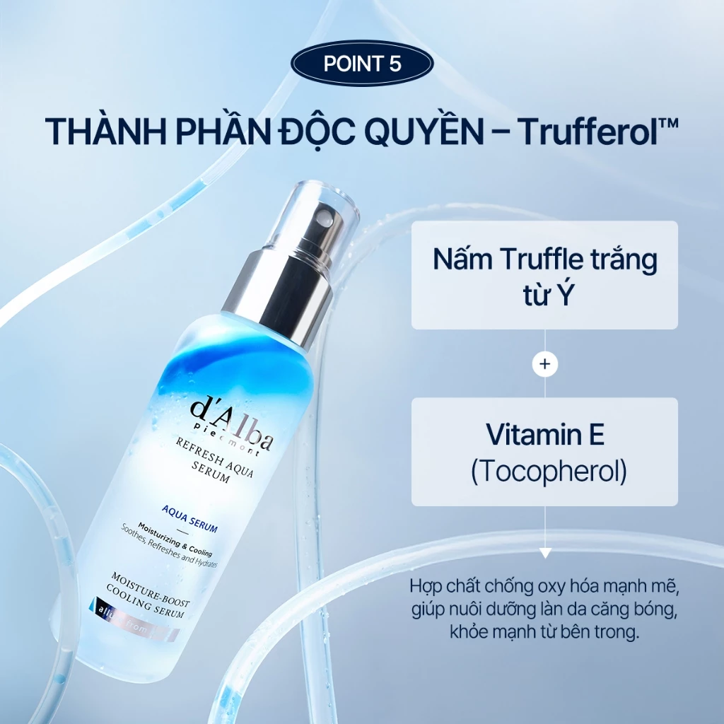 Serum Dạng Xịt Cấp Ẩm Làm Mát Da D'Alba Refresh Aqua Serum 100ml