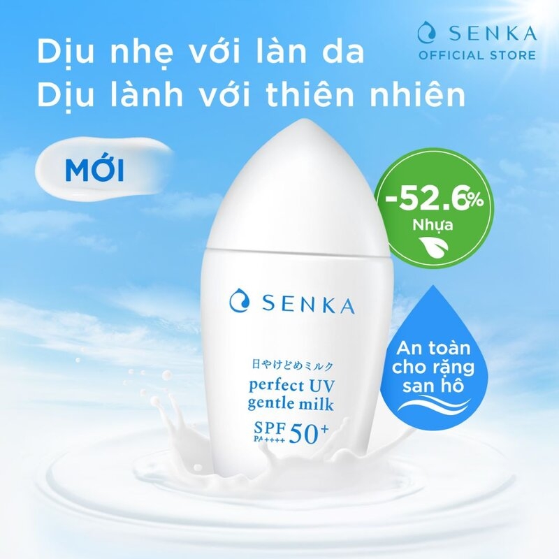 Sữa Chống Nắng Senka Cho Da Nhạy Cảm 40ml