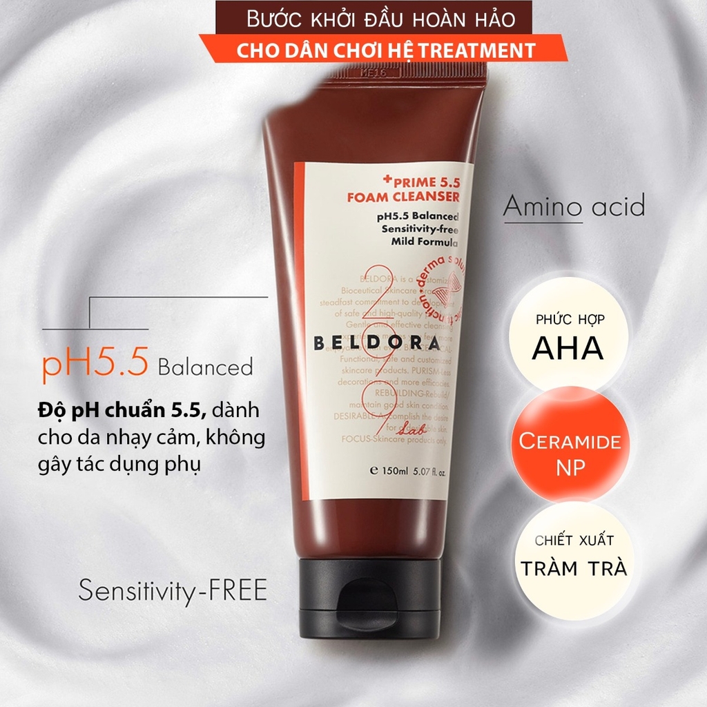 Sữa Rửa Mặt Beldora 299 Dành Cho Da Nhạy Cảm 150ml
