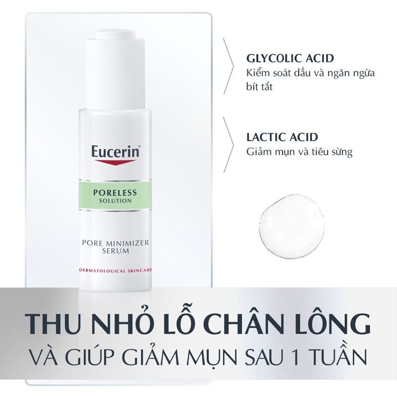 Serum Eucerin Giúp Giảm Mụn, Thu Nhỏ Lỗ Chân Lông 30ml