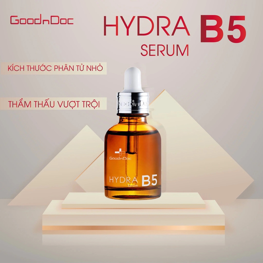 Serum GoodnDoc Hydra B5 Serum Dưỡng Ẩm, Hỗ Trợ Phục Hồi Da