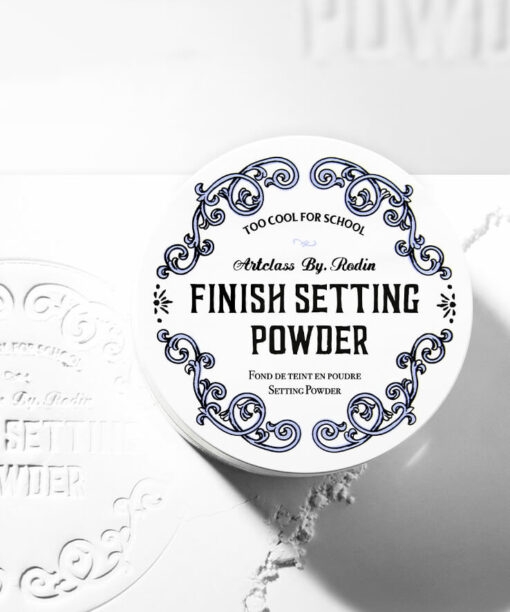 Phấn Phủ Trong Suốt Dạng Bột Kiềm Dầu Too Cool For School Artclass By Rodin Finish Setting Powder 10g