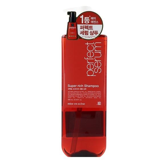 Dầu Gội Mise En Scène Siêu Dưỡng, Phục Hồi Tóc Hư Tổn Nặng 680ml