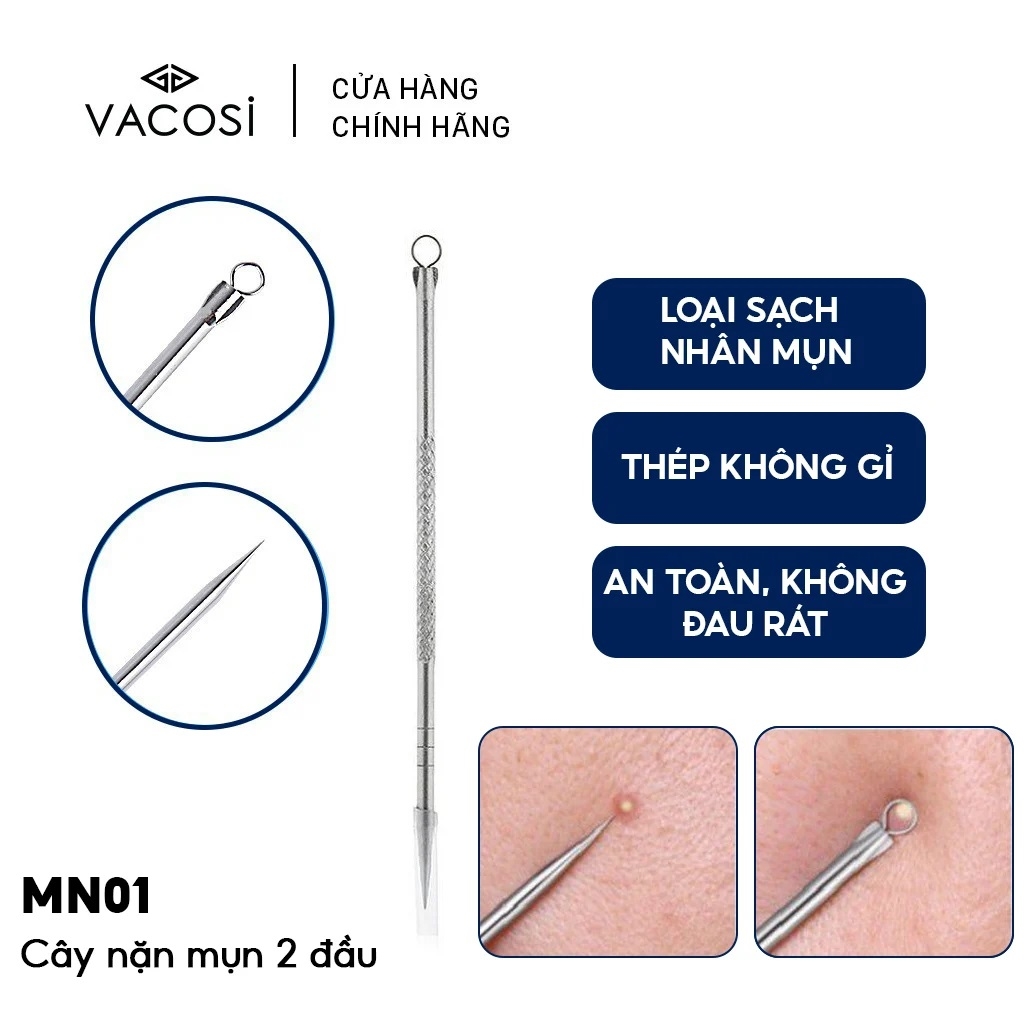 Cây Nặn Mụn Vacosi 2 Đầu NM01