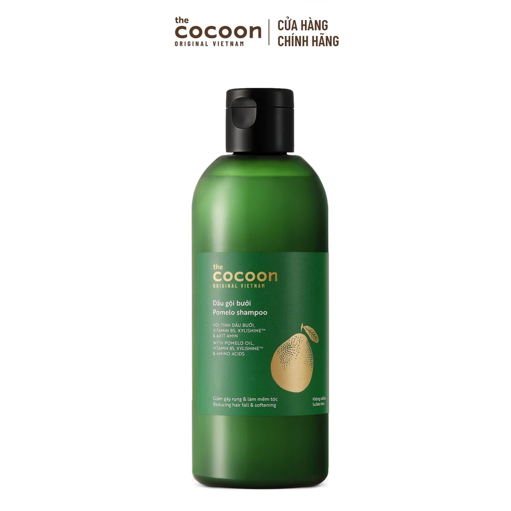 Sản Phẩm Từ Bưởi Cocoon Giảm Gãy Rụng và Làm Mềm Tóc Pomelo