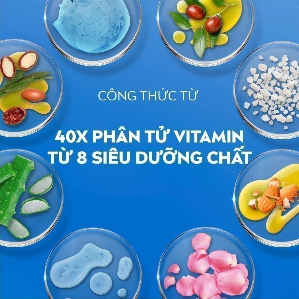 Sữa Dưỡng Thể Nivea Sáng Da Ban Đêm Từ 8 Super Food 350ml
