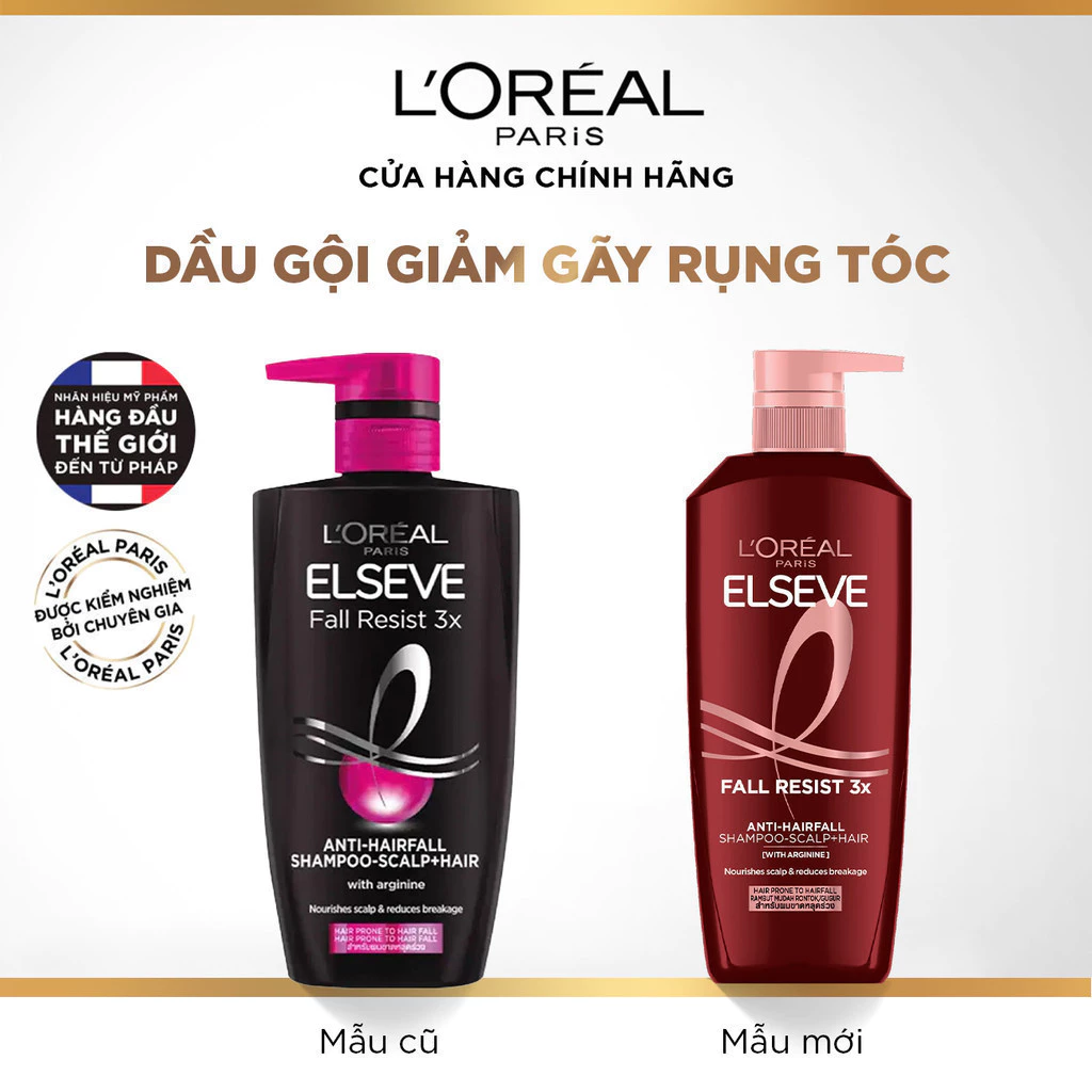 Dầu Gội L'Oreal Ngăn Gãy Rụng Tóc 620ml