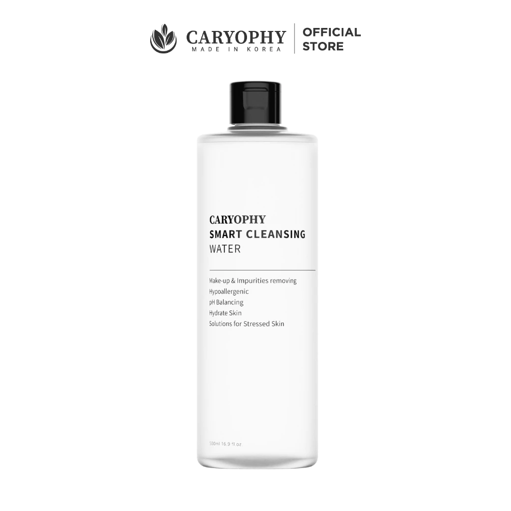 Nước Tẩy Trang Caryophy Smart Cleansing Water Cho Da Dầu Mụn, Nhạy Cảm 500ml