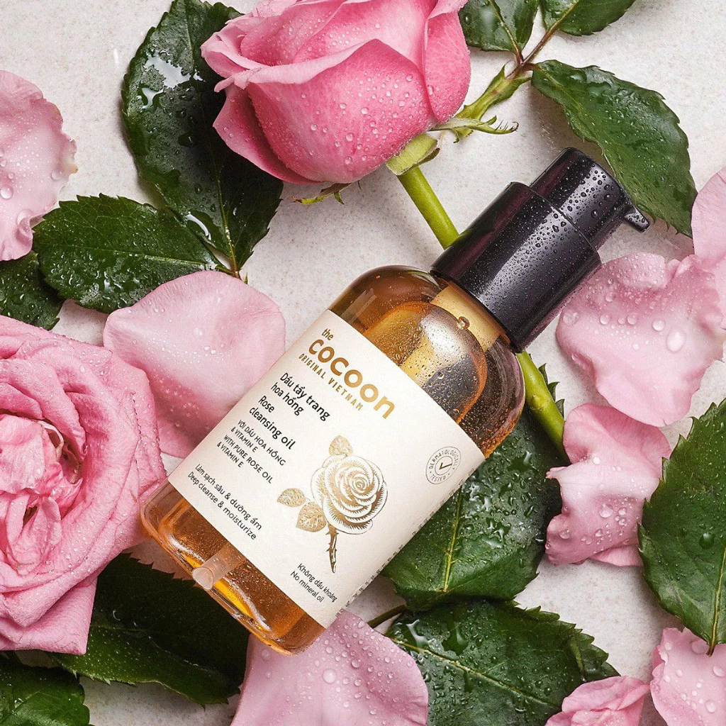 Dầu Tẩy Trang Cocoon Chiết Xuất Hoa Hồng 140ml
