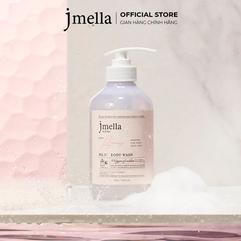 Sữa Tắm Jmella Dưỡng Ẩm Hương Nước Hoa 500ml