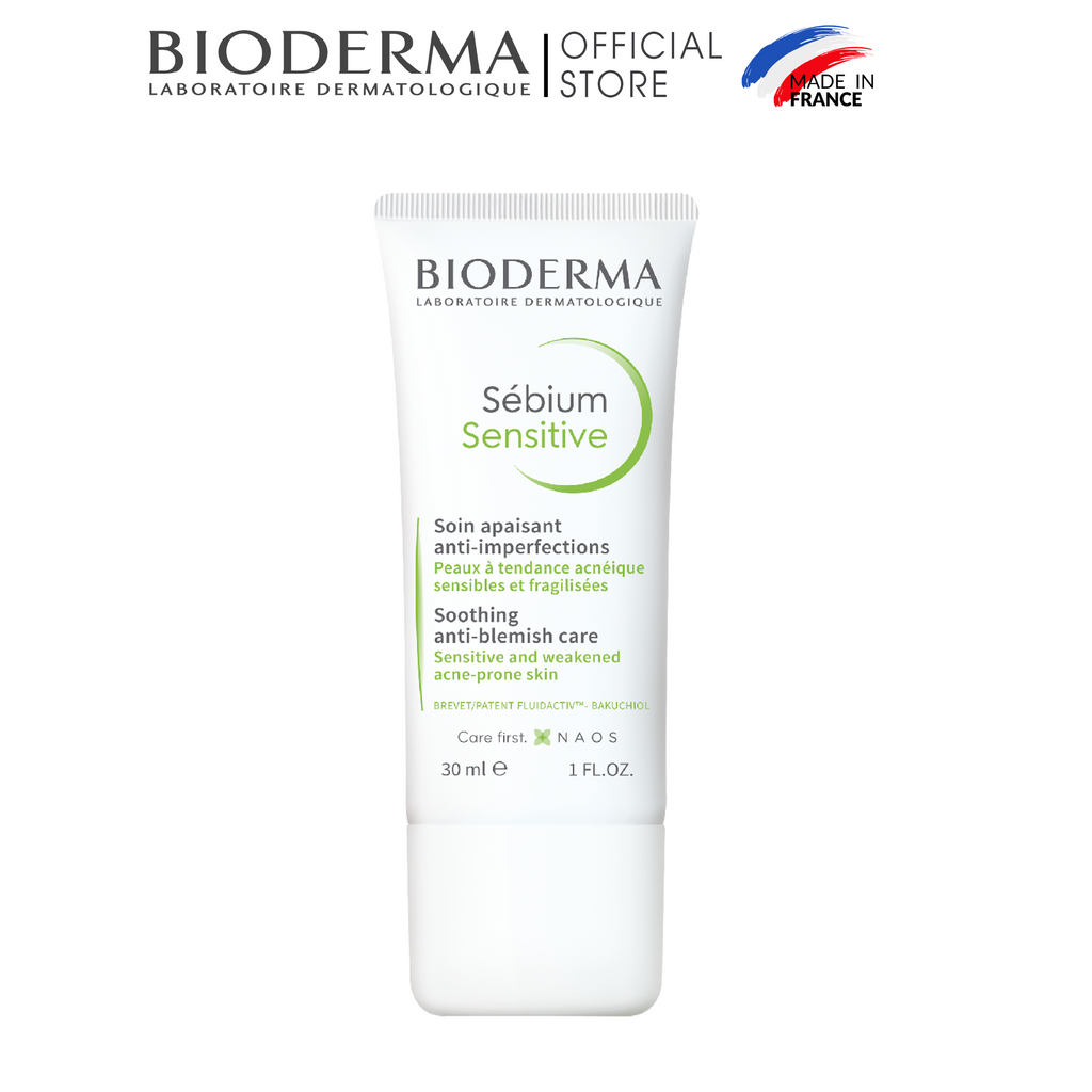 Kem Dưỡng Bioderma Sébium Sensitive Cho Da Mụn Nhạy Cảm