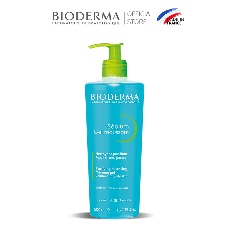 Gel Rửa Mặt Bioderma Dành Cho Da Dầu Và Hỗn Hợp