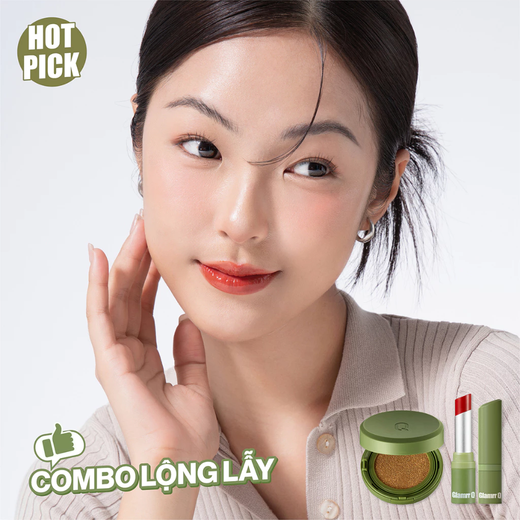 Son Dưỡng Có Màu Glamrr Q Vegan Super Lip Balm Thuần Chay 4.5g