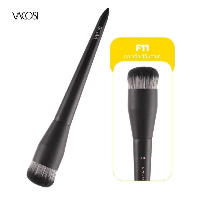 Cọ Tán Nền Đầu Tròn Vacosi F11