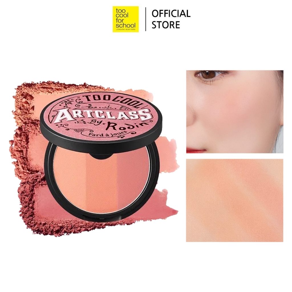 Phấn Má 3 Màu Too Cool For School Artclass By Rodin Blusher 6.8G