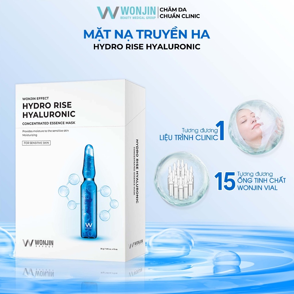 Mặt Nạ Wonjin Derma Effect Truyền Dịch Cao Cấp 30g