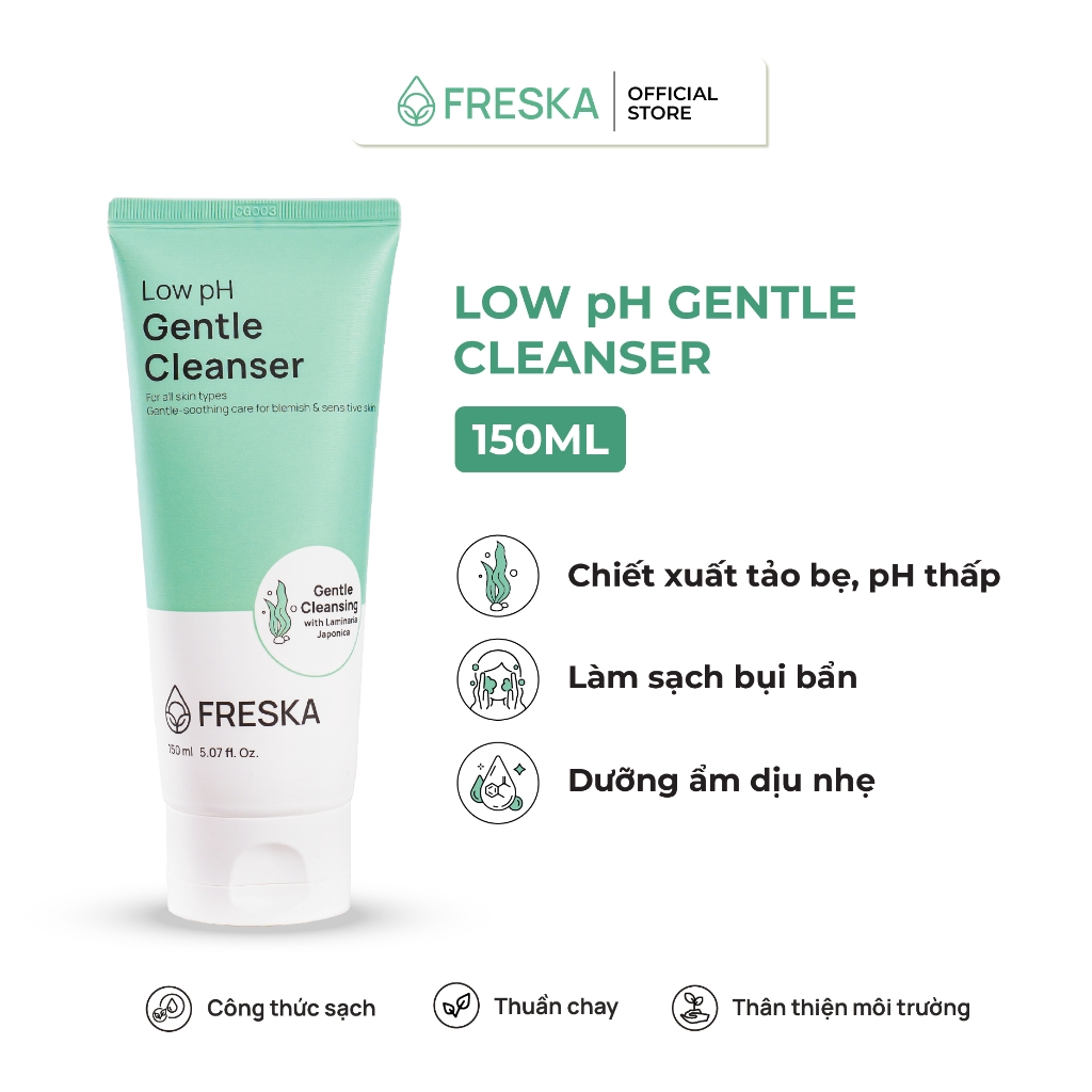 Sữa Rửa Mặt Freska Low pH Gentle Cleanser 150ml