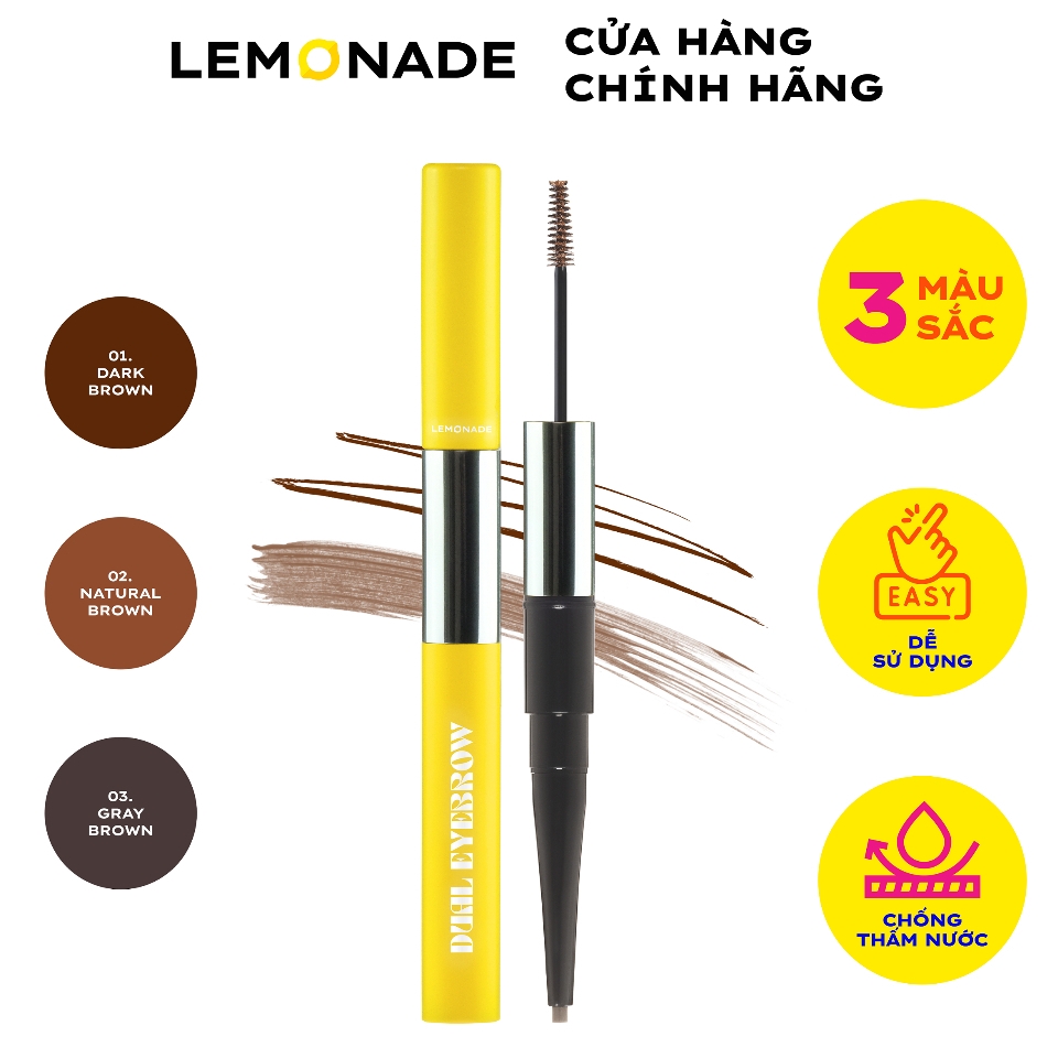 Chì Kẻ Mày Hai Đầu Lemonade Want It Got It 0.25g+2.5g