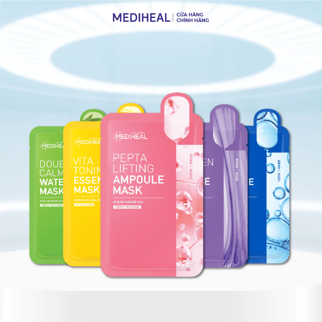 Combo 15 Mặt Nạ Mediheal Dưỡng Da Hằng Ngày 20ml*15 Miếng