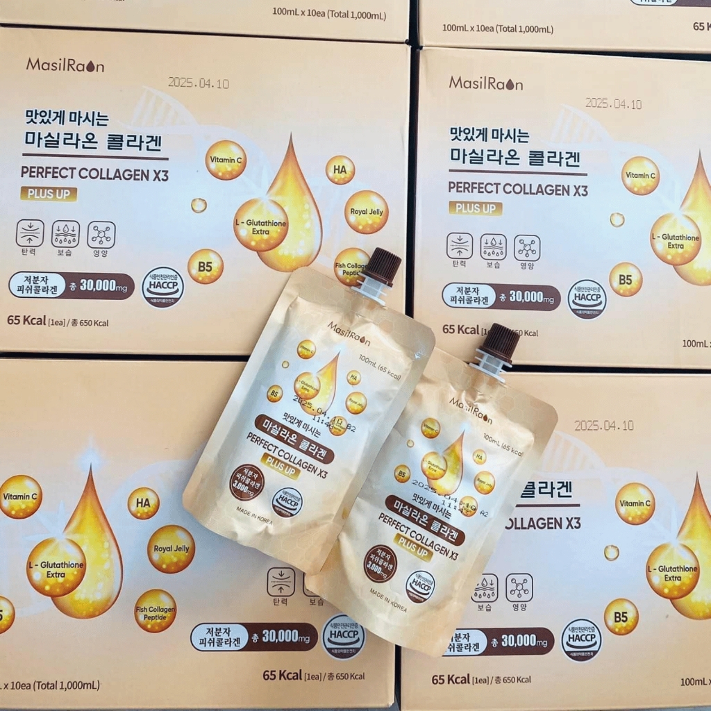 Nước uống Collagen Masilraon Perfect 3000mg 100mlx10 Chai
