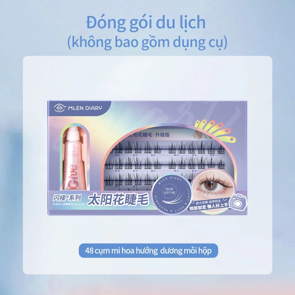 Lông Mi Giả Mlen Diary Hướng Dương