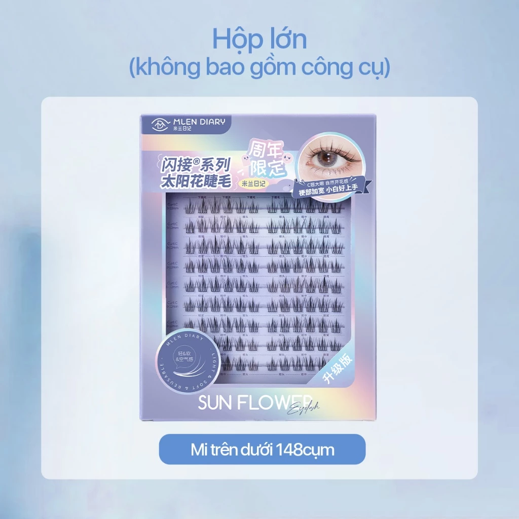 Lông Mi Giả Mlen Diary Hướng Dương