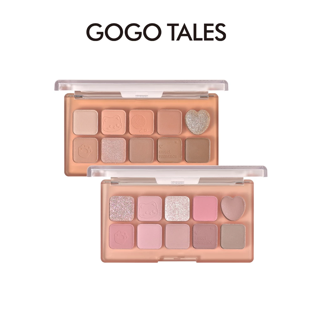 Bảng Phấn Mắt 10 ô Gogo Tales Sweet Misty Eyeshadow Palette 12g