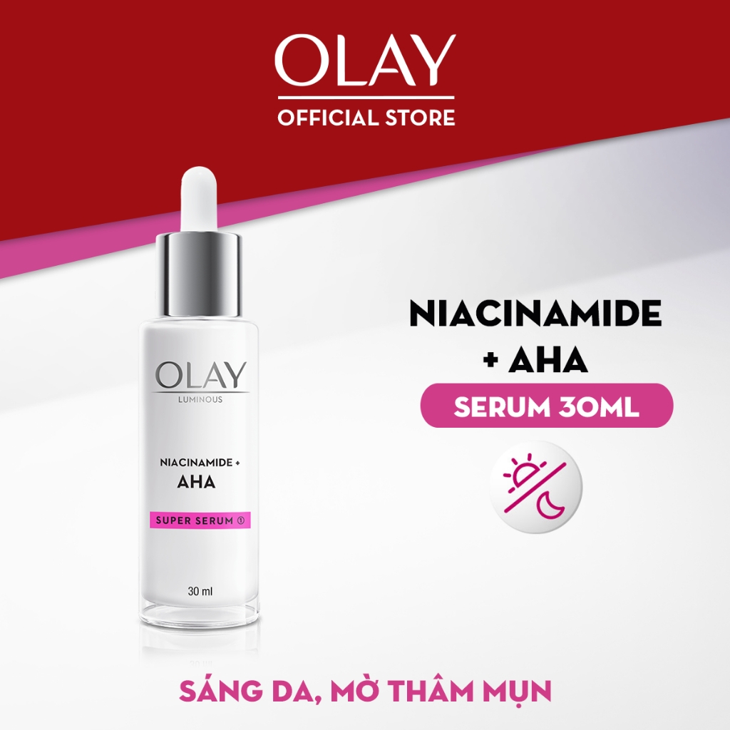 Tinh Chất Olay Niacinamide + AHA Ngừa Lão Hóa 30ml