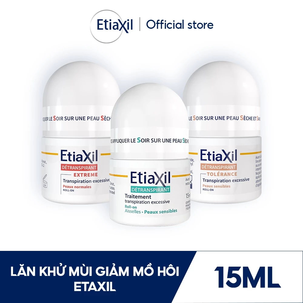 Lăn Khử Mùi Và Ngăn Mồ Hôi Chuyên Sâu Etiaxil 15ml