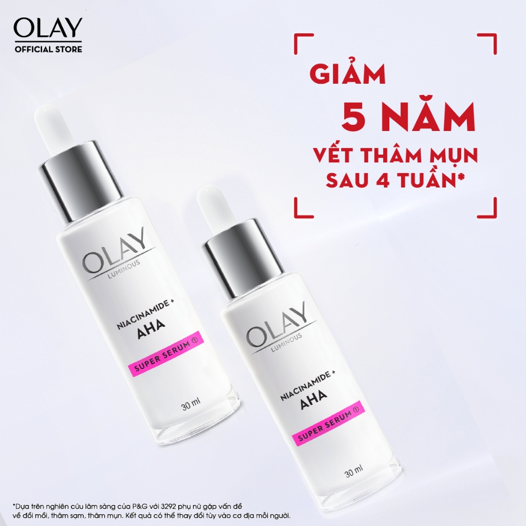 Tinh Chất Olay Niacinamide + AHA Ngừa Lão Hóa 30ml