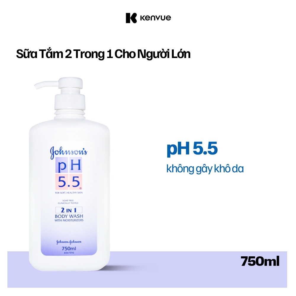 Sữa Tắm Johnson's Adult Cho Người Lớn 750ml