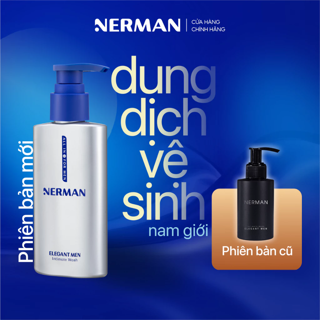 Dung Dịch Vệ Sinh Nam Giới Nerman Elegant Men Nerman Hương Nước Hoa 100ml