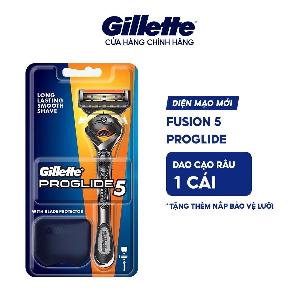 Dao Cạo Râu Gillette Fusion Proglide 5 - Hộp 1 Cán 1 Lưỡi