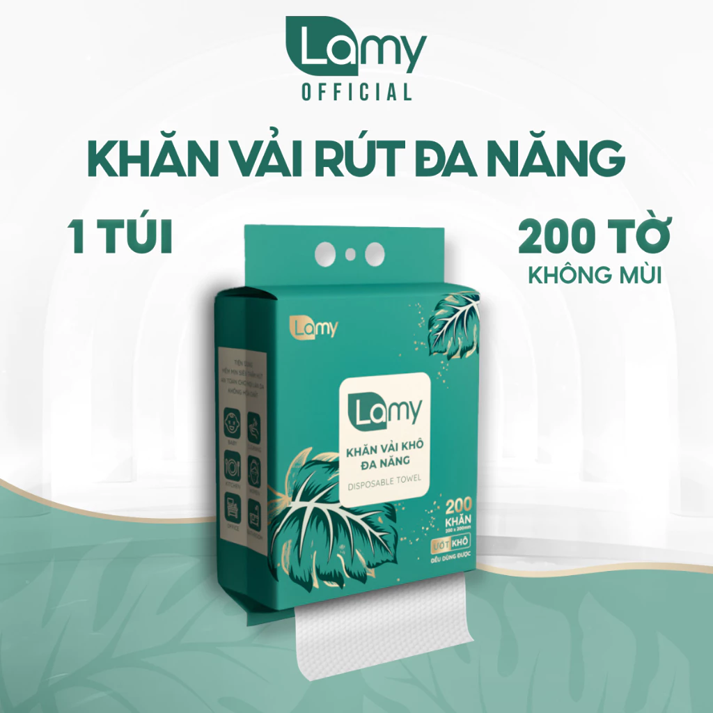 Khăn Vải Khô EcoWipes Lamy Đa Năng