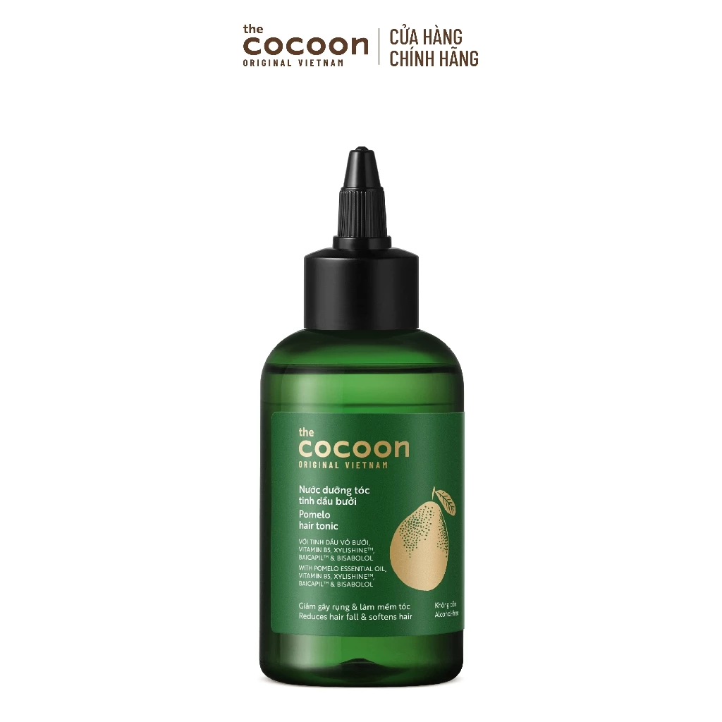 Nước Dưỡng Tóc Cocoon Pomelo Hair Tonic Tinh Dầu Bưởi Giảm Gãy Rụng Và Làm Mềm Tóc
